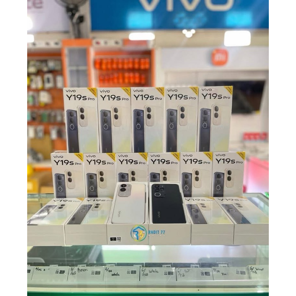 VIVO Y19S PRO 4G NFC, Ram 4/64gb-4/128gb-6/128gb NEW Garansi resmi 1 tahun.