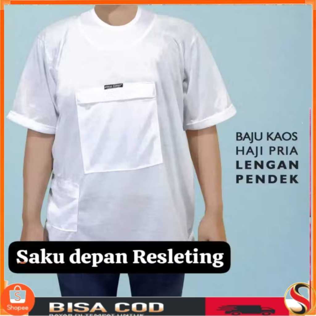 PERLENGKAPAN HAJI UMROH / Kaos Haji umroh Pria / Kaos Haji umroh Wanita/ sabuk haji / Sarung Tangan 