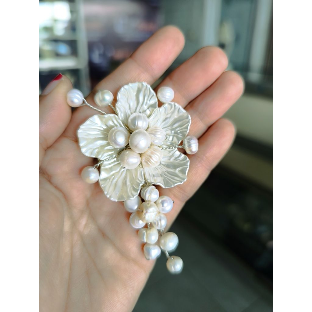 Bros kerang Mutiara air tawar