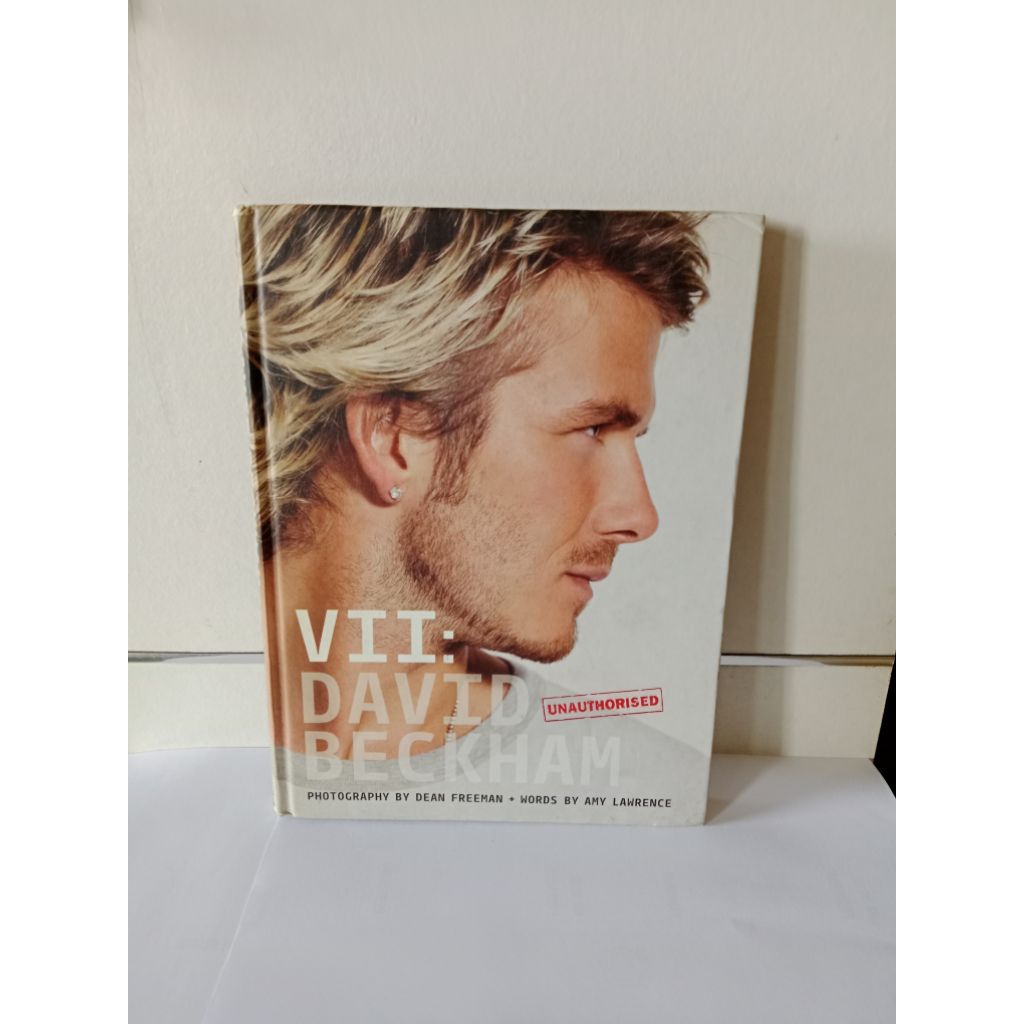 Buku import VII David Beckham Unauthorised Original