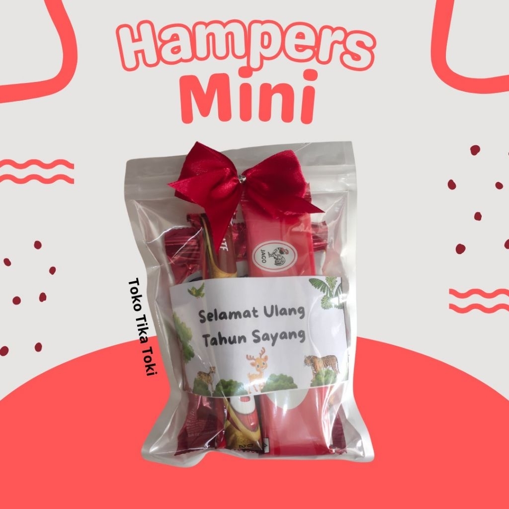 

Hampers Mini | Kado Snack | Snack Gift | Gratis Ongkir | Snack | Kado Ulang Tahun