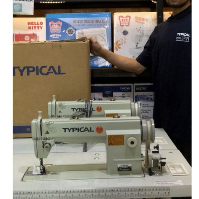 Mesin Jahit TYPICAL GC6281 Original  Komplit set