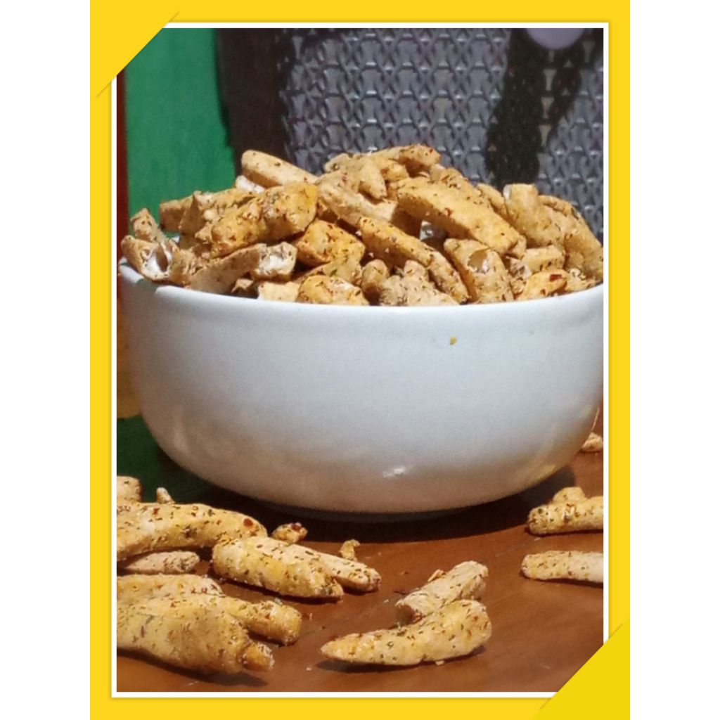 

Basreng pedas daun jeruk