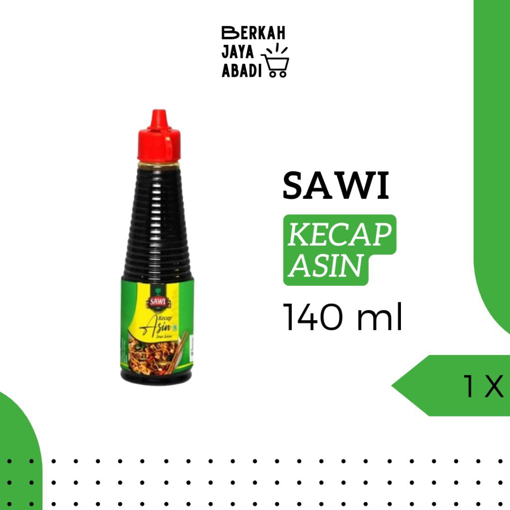 

Sawi Kecap Asin Botol 140 ml | Kecap Murah | Grosir