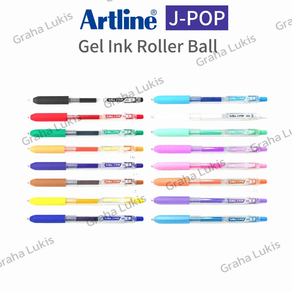 

Artline J-Pop Gel Ink Roller Ball/Ballpoint Artline J-Pop