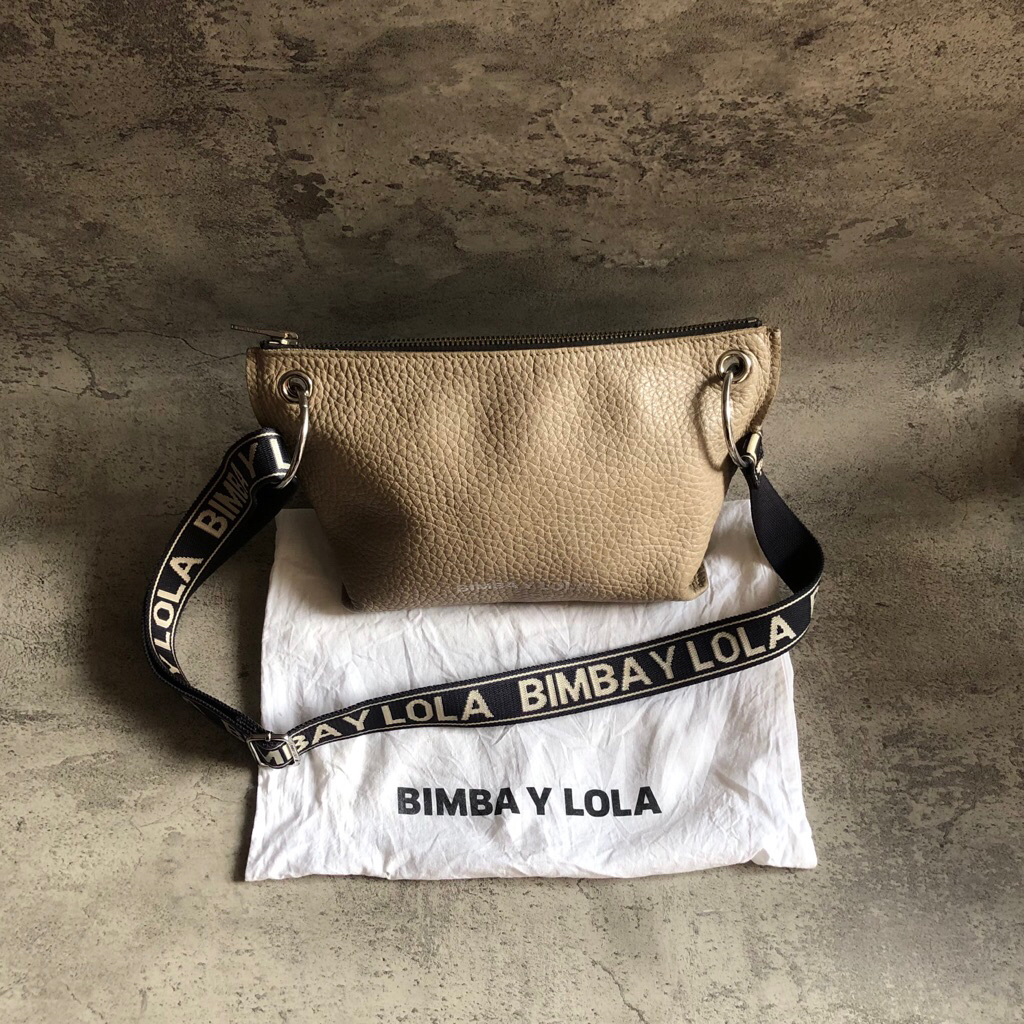 Bimba Y Lola Trapezium Leather Crossbody