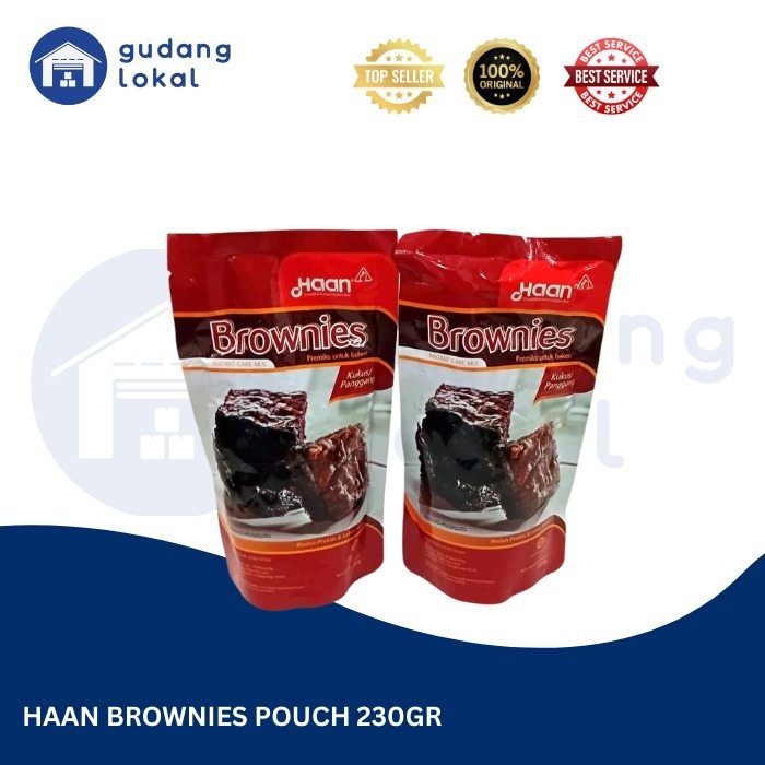 

Haan Brownies Premix 230gr