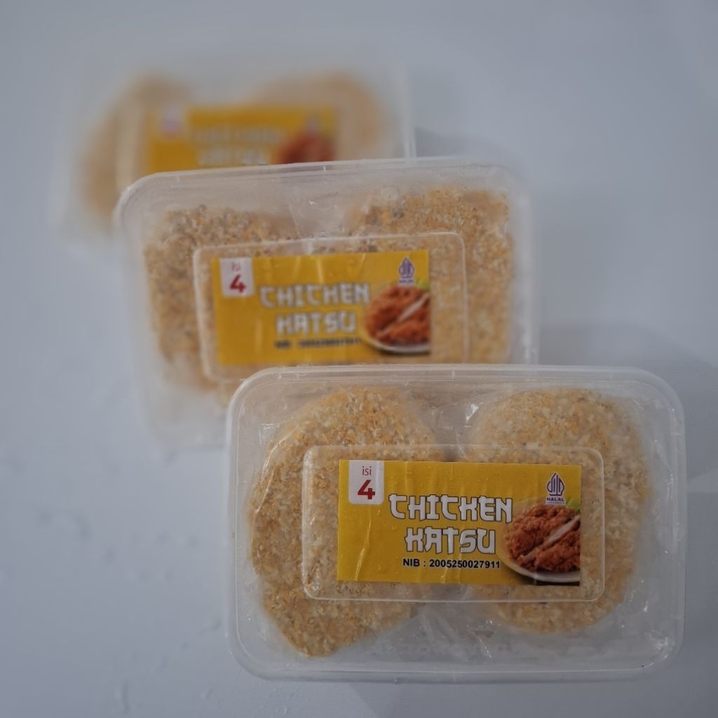 

Chicken Katsu box isi 4pcs