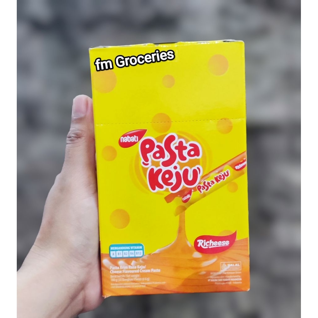 

Nabati Pasta keju isi 24 pcs