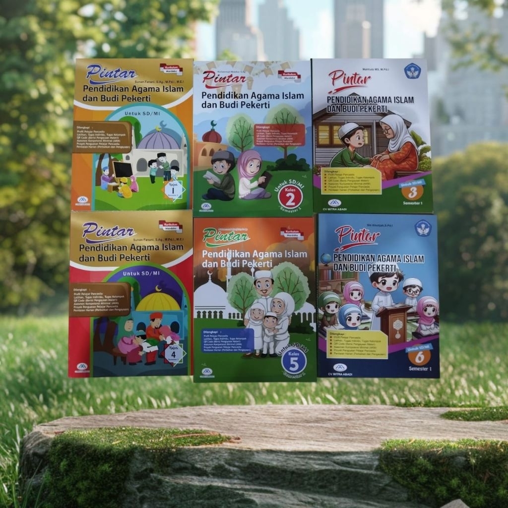 BUKU lks Agama Islam/MI.SD Pintar Pendidikan Agama Islam dan Budi Pekerti Kelas 1.2.3.4.5.6