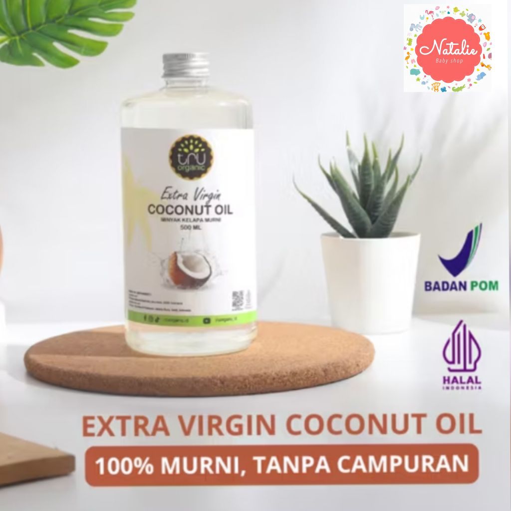 

TruOrganic Extra Virgin Oil Coconut 500ml | 100% Minyak Kelapa Murni Premium