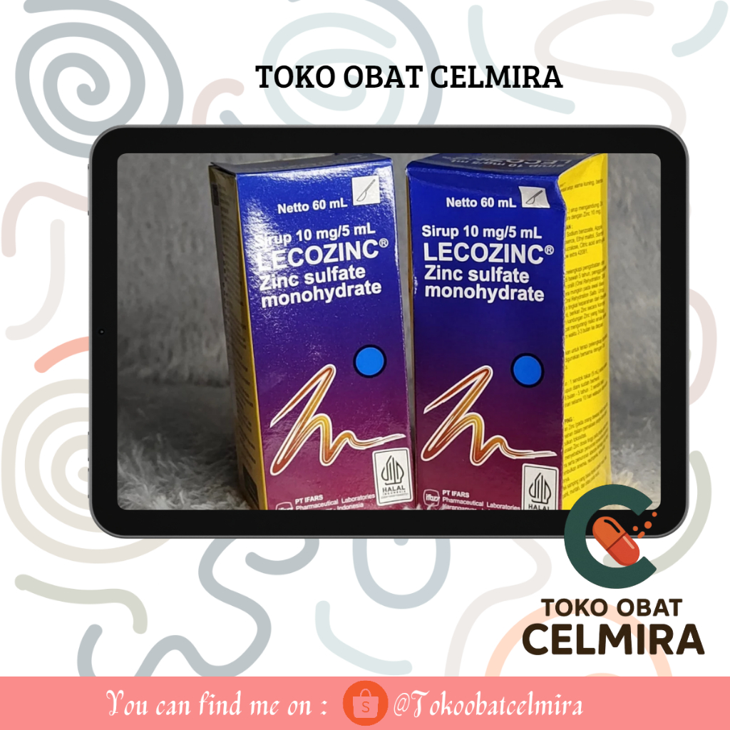 Lecozinc Sirup 60ml (Zinc Sulfate Monohydrate)