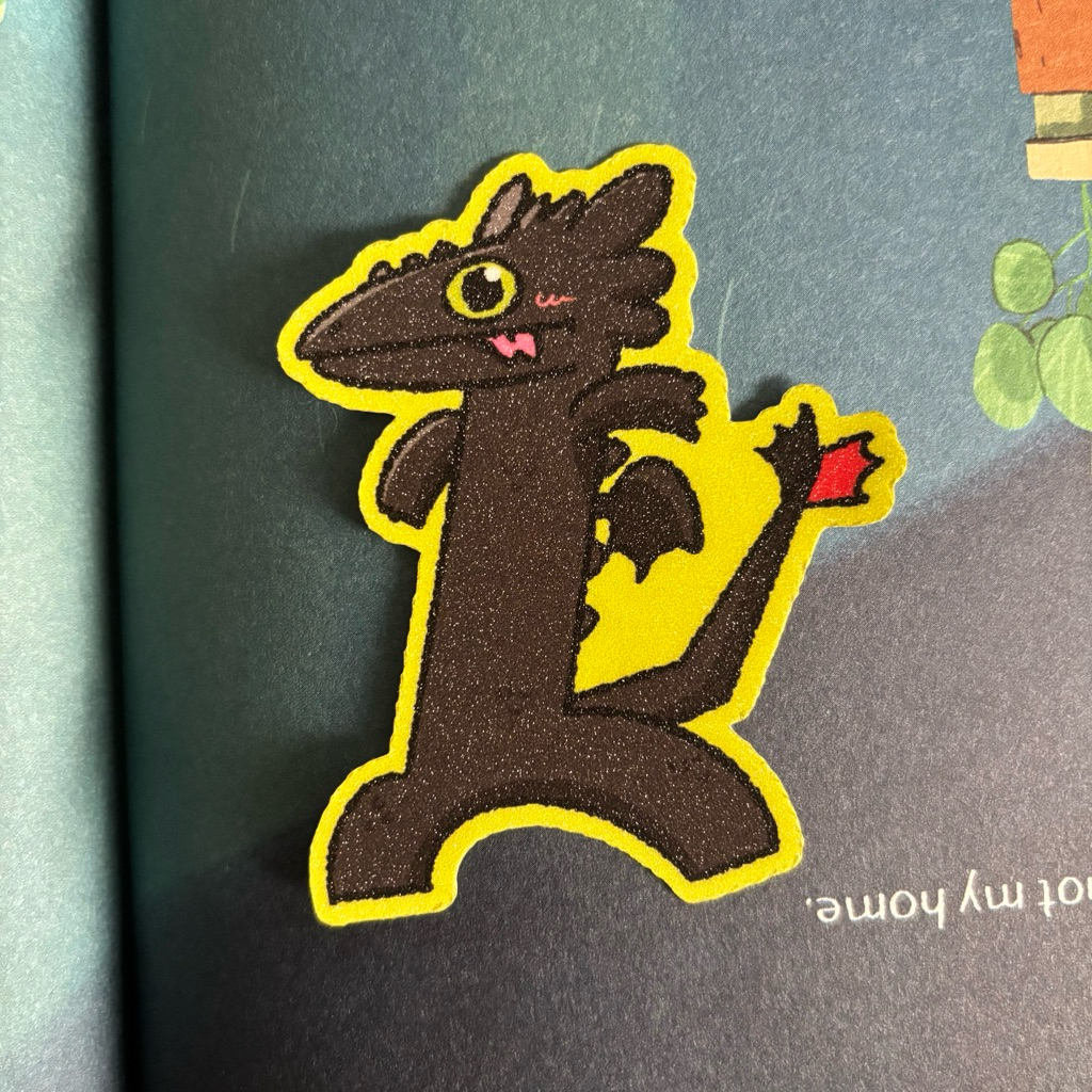 

Sticker Toothless How to Train Your Dragon by Riannon Unicorn
