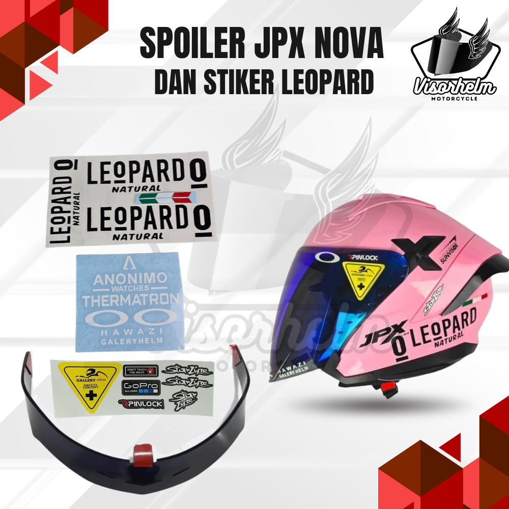 Spoiler Jpx Nova Paket Stiker Leopard