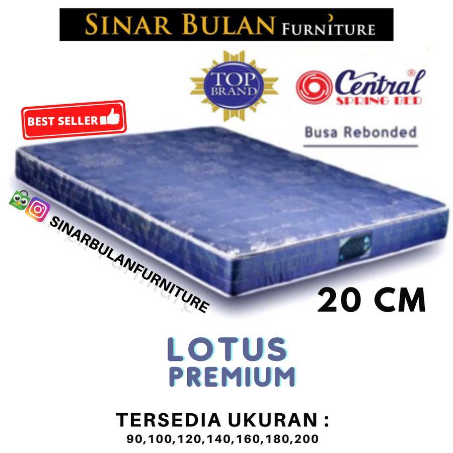 KASUR BUSA CENTRAL LOTUS PREMIUM - LOTUS PREMIUM REBONDED FOAM - 20CM