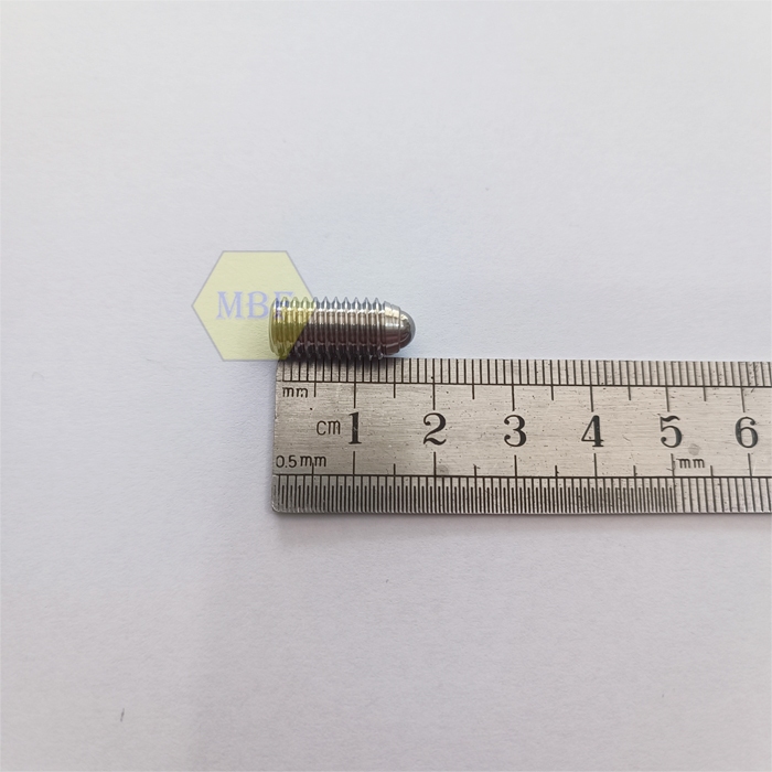 M8 x 16 Ball Plunger Stainless Steel Baut Stopper M8x16