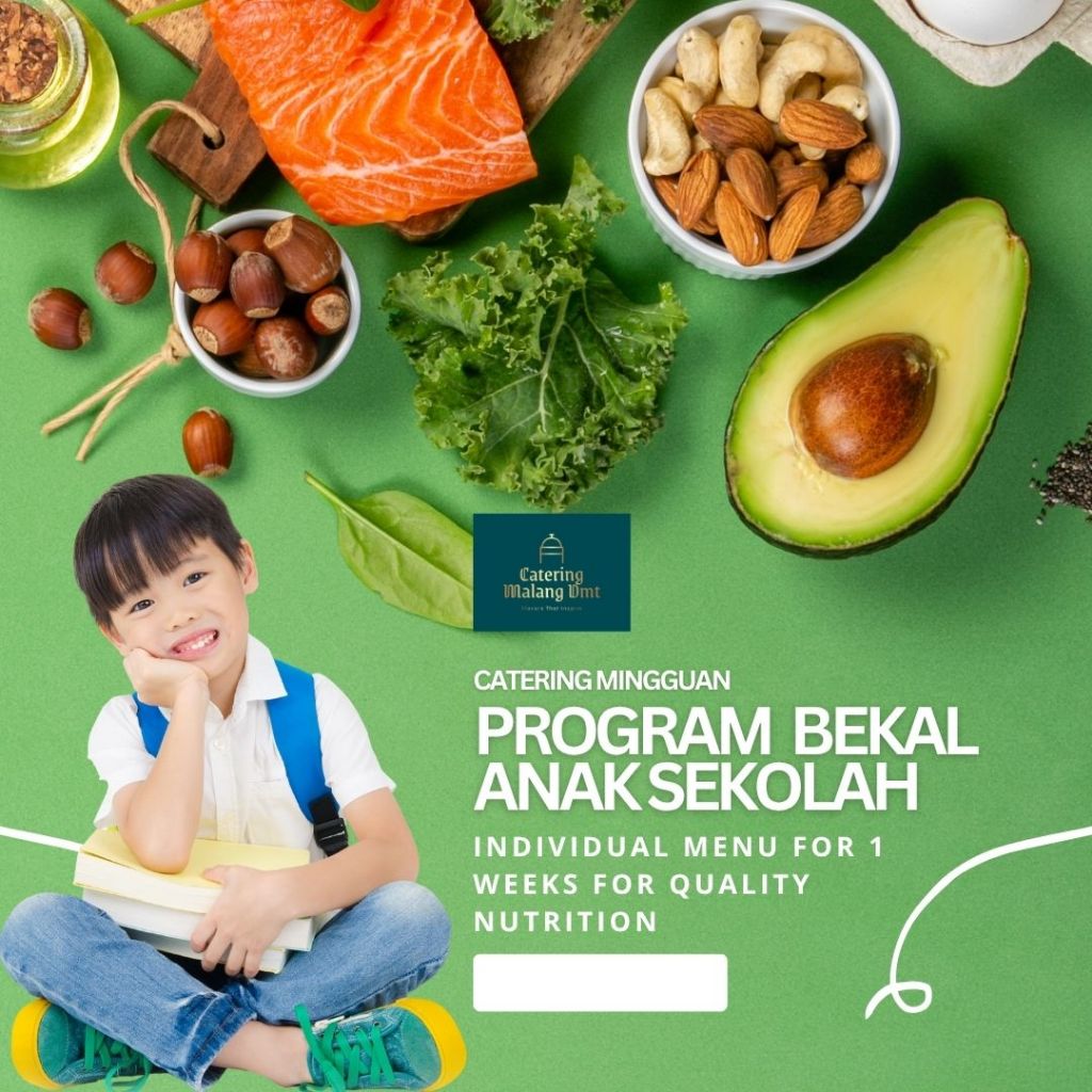 

Catering Bekal Anak Sekolah SD TK PAUD – Menu Harian Seimbang & Lucu | Bisa Custom Ayam/Ikan