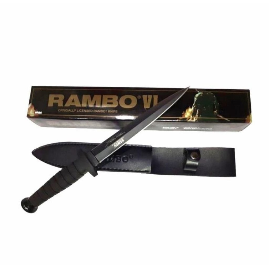 Pisau survival Rambo 6 Camping Bushcraft Outdoor