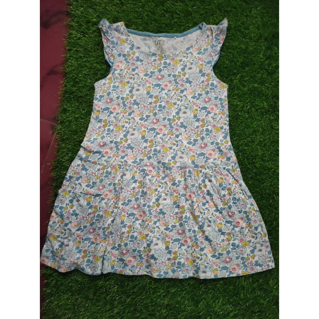 dress kaos anak 3-4 tahun UT second preloved