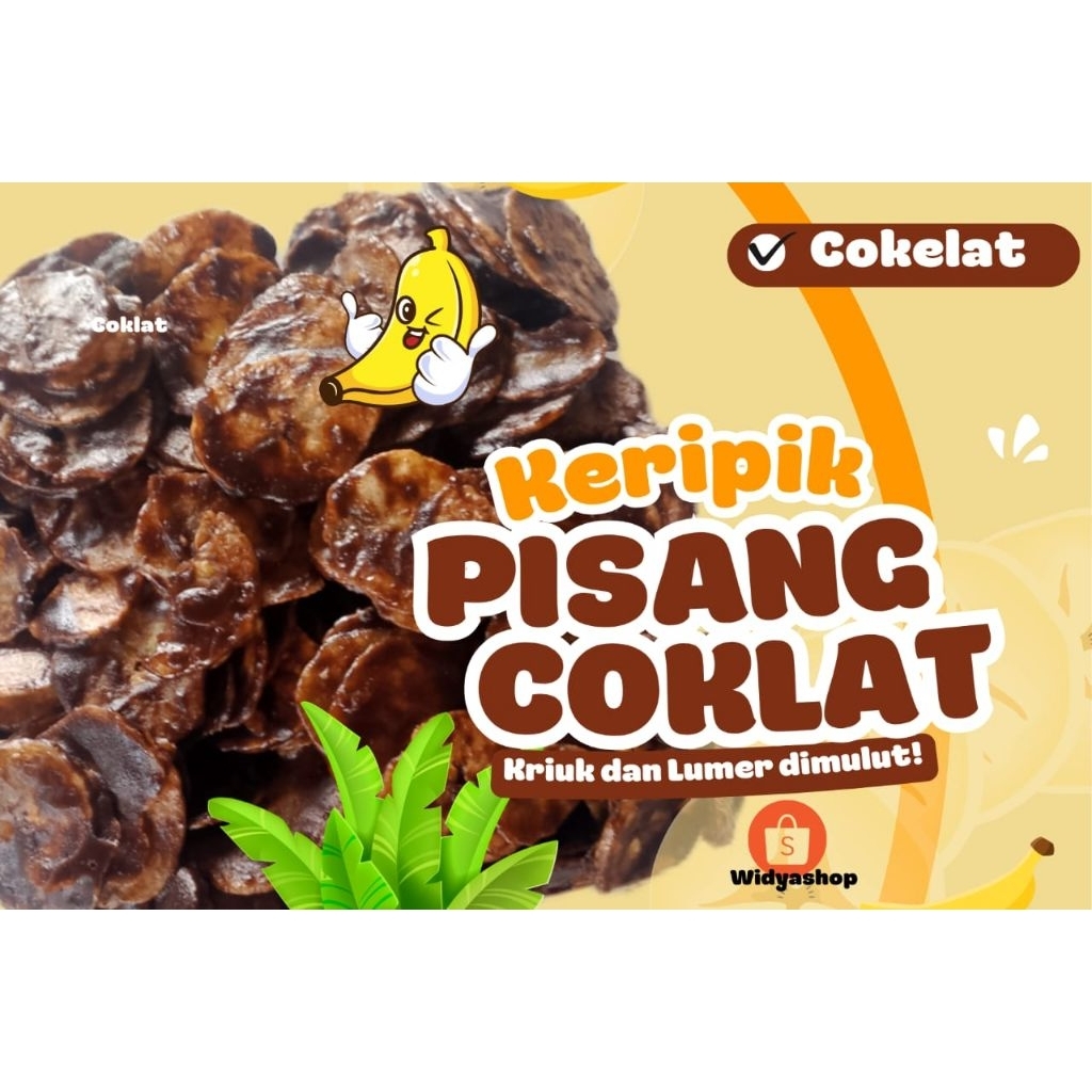 

Kripik pisang coklat 500g