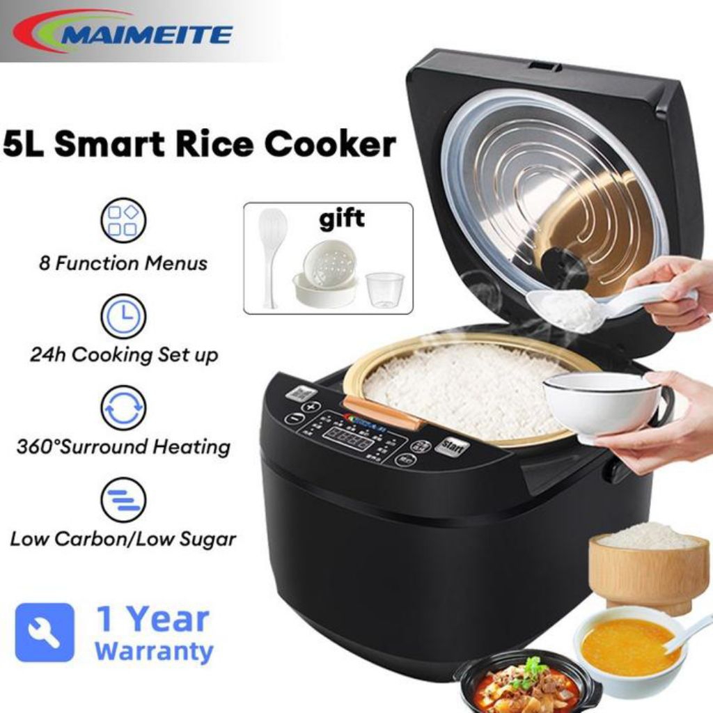 MAIMEITE RICE COOKER LOW CARBO 5L