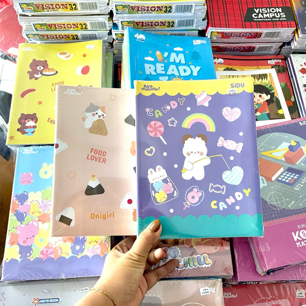 

(5 BUKU) BUKU TULIS SIDU ISI 78 LEMBAR