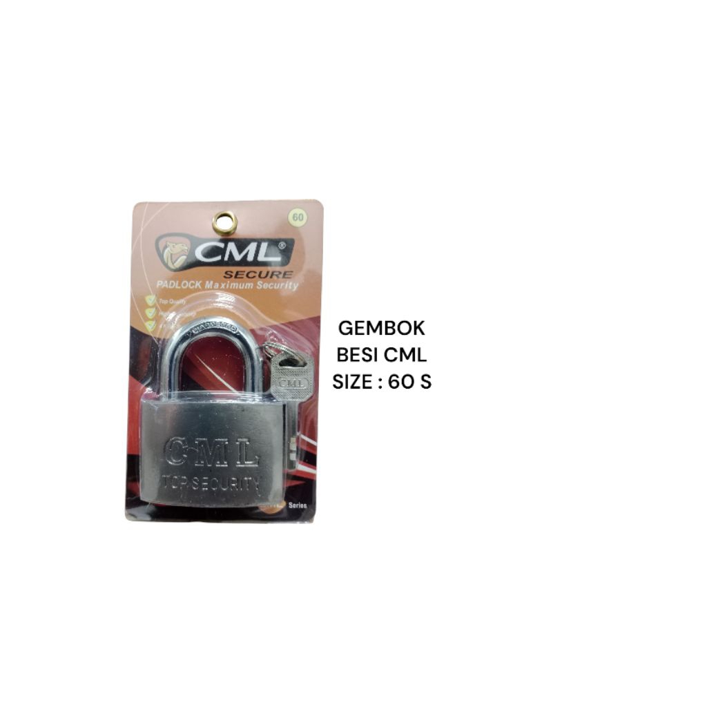 GEMBOK PENDEK 60MM CML