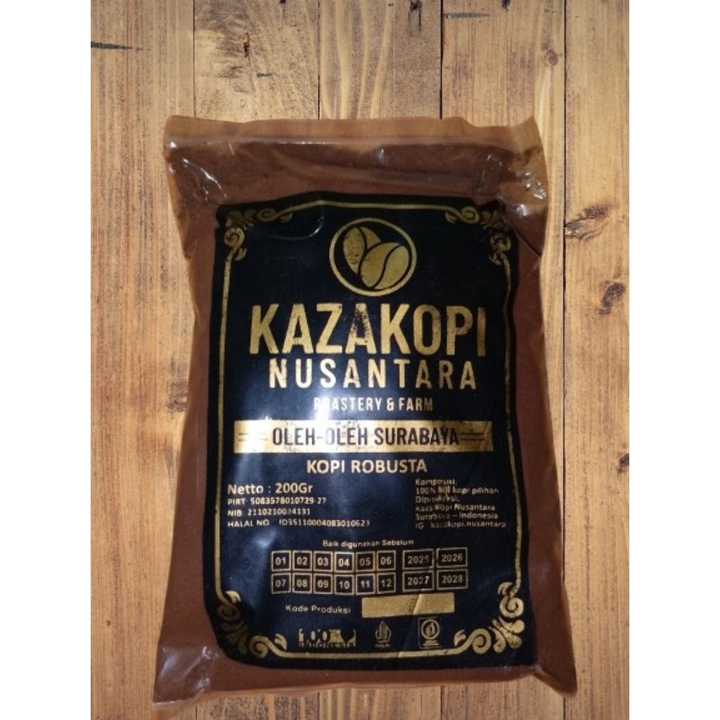 

Kaza kopi bubuk robusta murni asli 100%