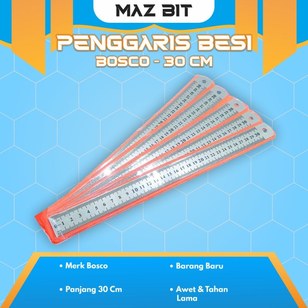 

Penggaris Besi 30CM Stark