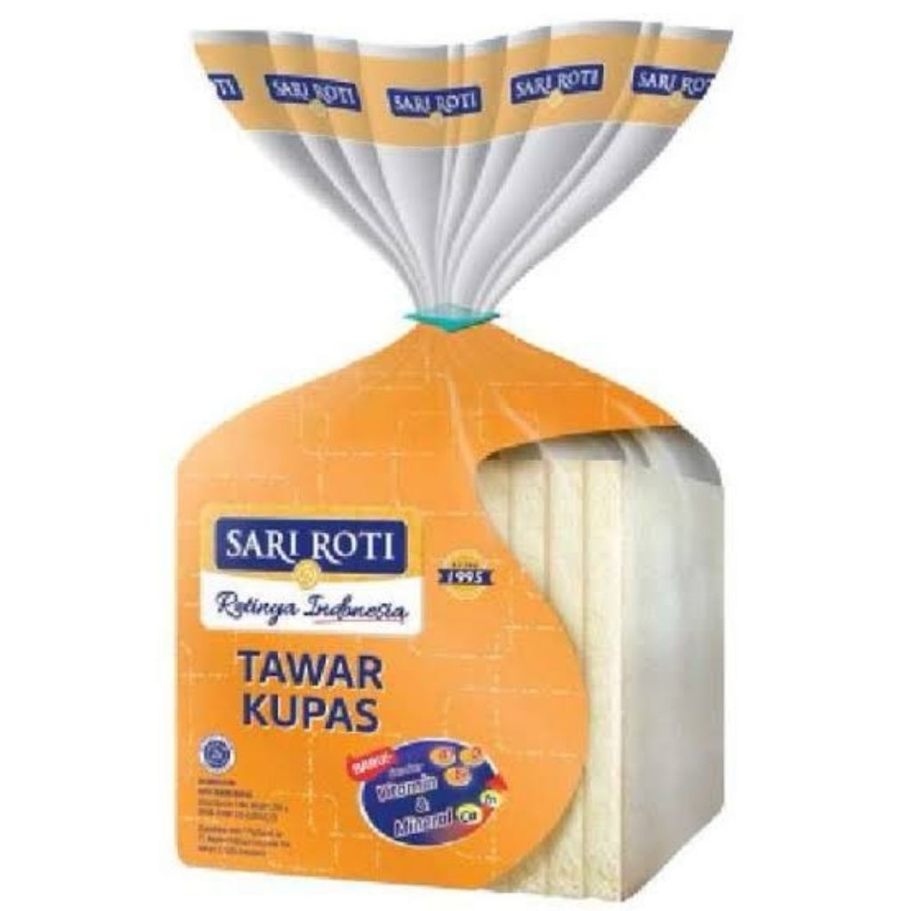 

Sari Roti Tawar Kupas 200 gram