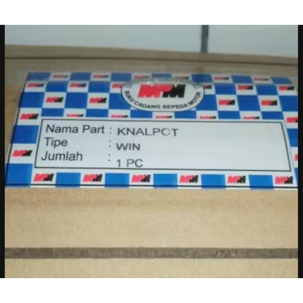 Knalpot Honda Win ori mpm part