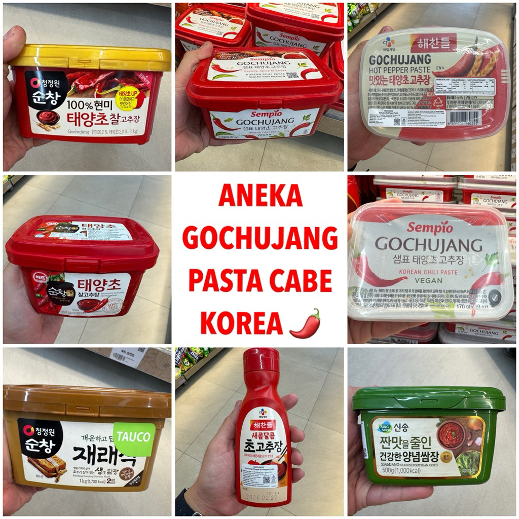 

Aneka Gochujang Korea Hot Chili Paste Original Saus Pasta Cabai Pedas