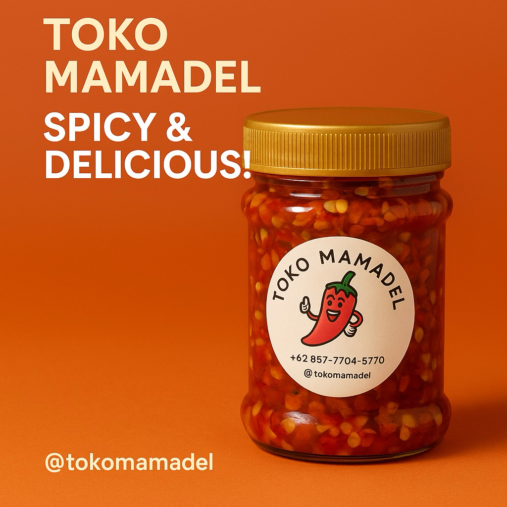 

Sambal Cumi Tokomamadel – Cumi Asli, Tanpa Pengawet