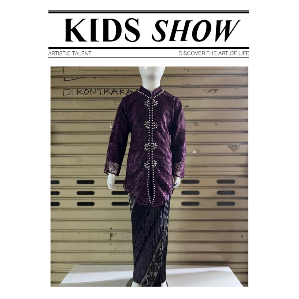 SET KEBAYA ENCIM ANAK UMUR 5~12 THN~KEBAYA WISUDA ANAK TANGGUNG~KEBAYA ENCIM PAYET ANAK KEKINIAN~KEB
