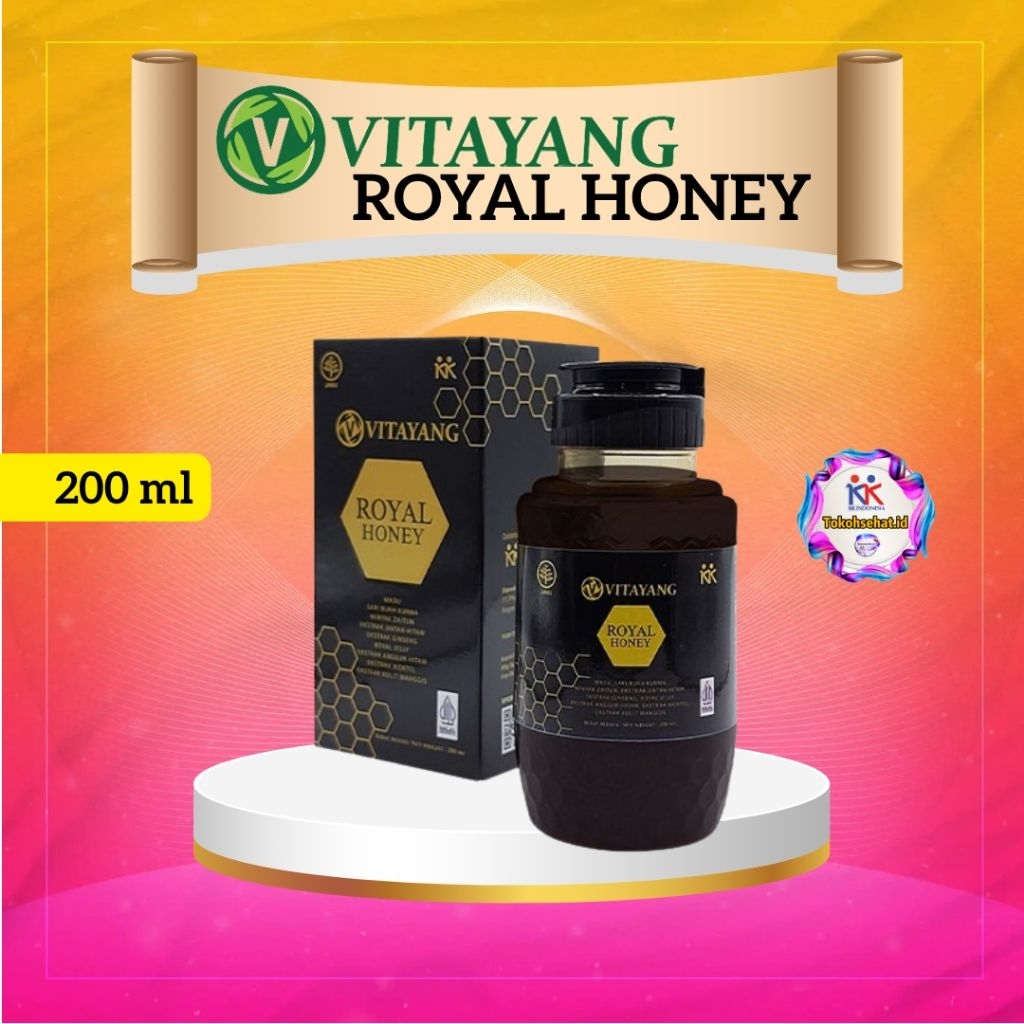 

Vitayang Royal Honey Madu Herbal KK Indonesia Madu Herbal Stamina Imunitas Anti Lemas Madu Extra ginseng Original kk Indonesia