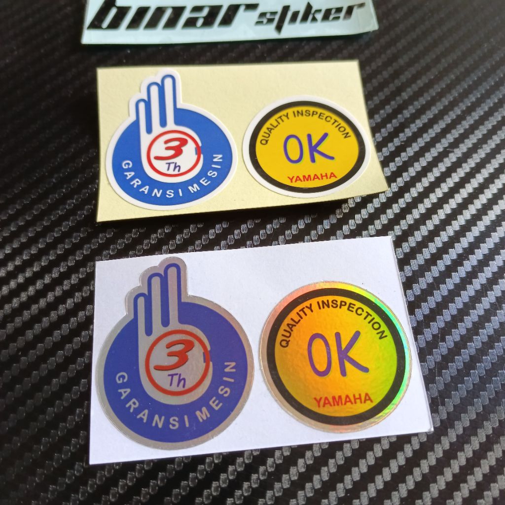 

STIKER PRINCUTT GARANSI 3 TH. OK