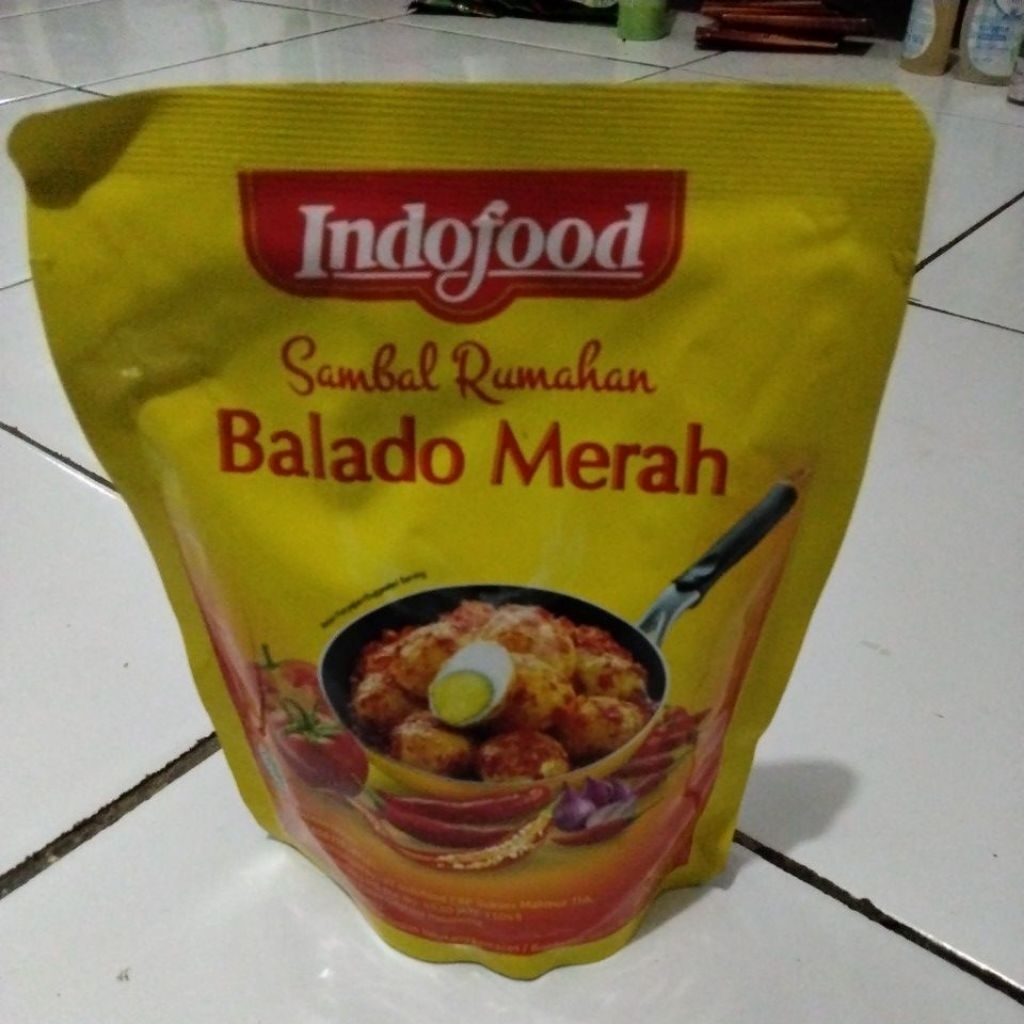 

Indofood sambal balado merah 200gr #keterangan mohon baca deskripsi