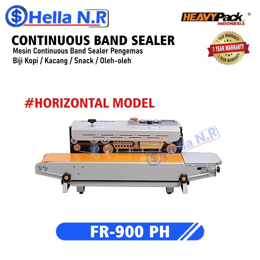 Heavypack FR-900PH Continous Band Sealer FR-900 PH Mesin segel Kemasan