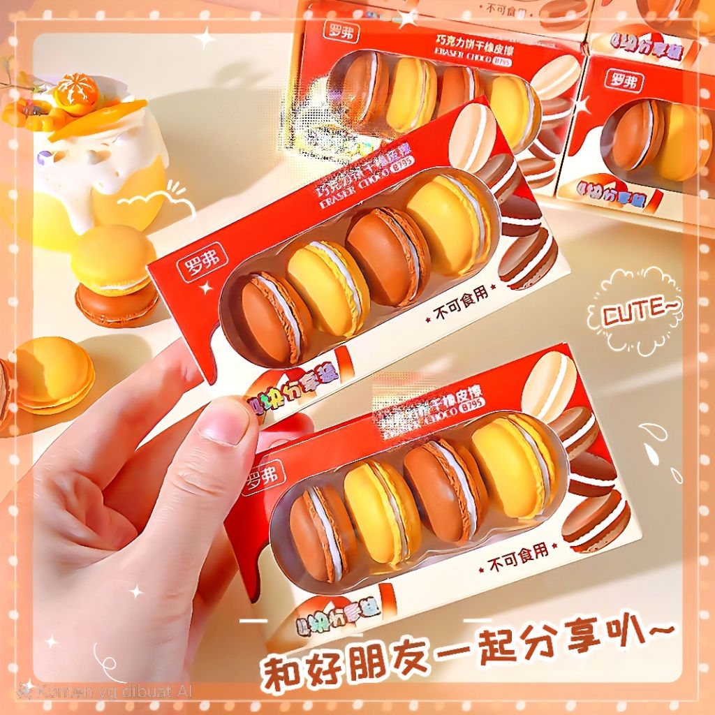 

PENGHAPUS LUCU DAN UNIK PENGHAPUS KUE ROTI BISKUIT CHOCOLATE MAKANAN HAPUSAN COKLAT ERASER CHOCO COOKIES PENGHAPUS SEKOLAH ANAK PENGHAPUS FANCY 3D DELICIOUS BISCUIT