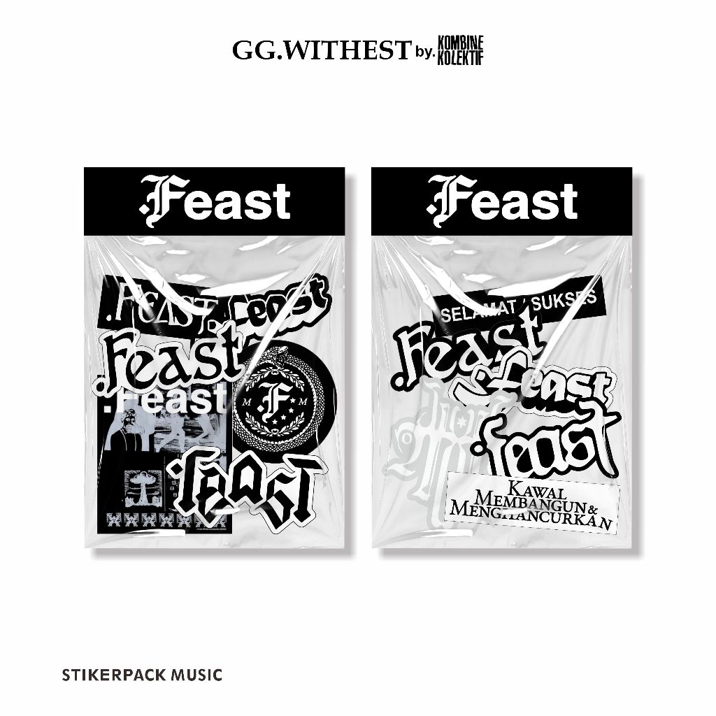 

Stikerpack Music Feast