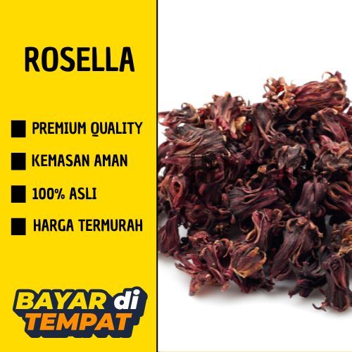 

Bunga Rosella Merah Kering 10 gr, 25 gr