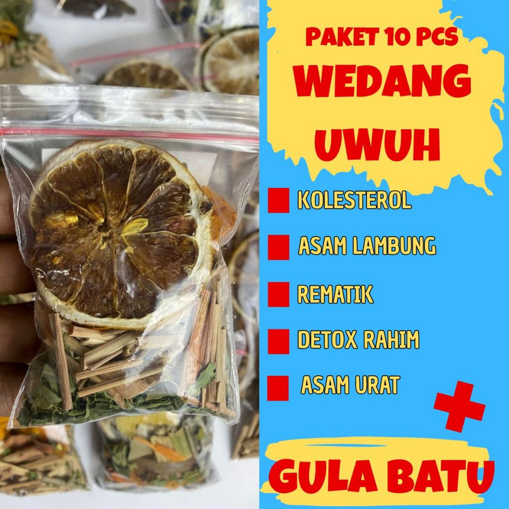 

(10 PCS) WEDANG UWUH KOMPLIT HALAL BERBAGAI MANFAAT