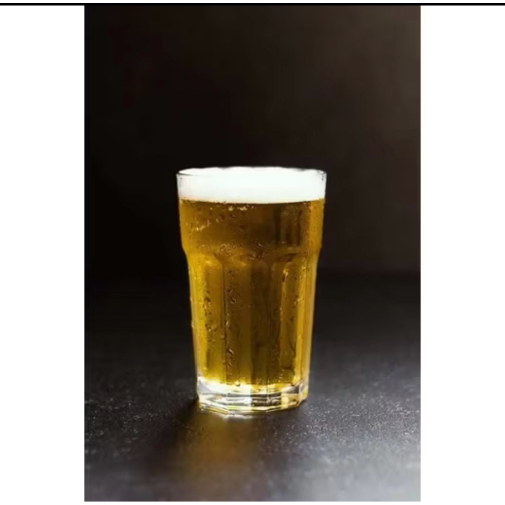 Gelas kaca aestetik/Gelas Bir/Gelas jusce/