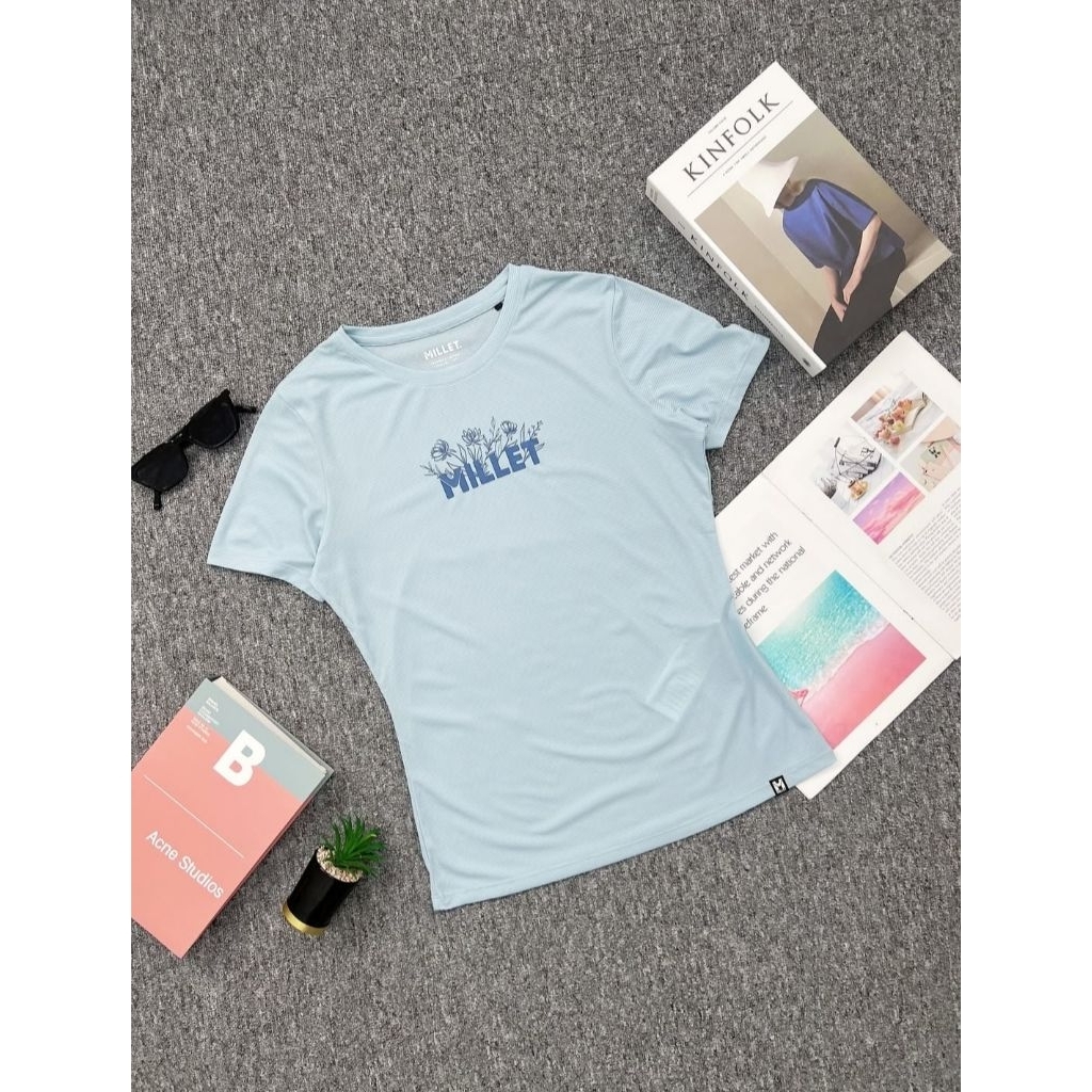 millet sport tee| Kaos olahraga wanita| sport wear