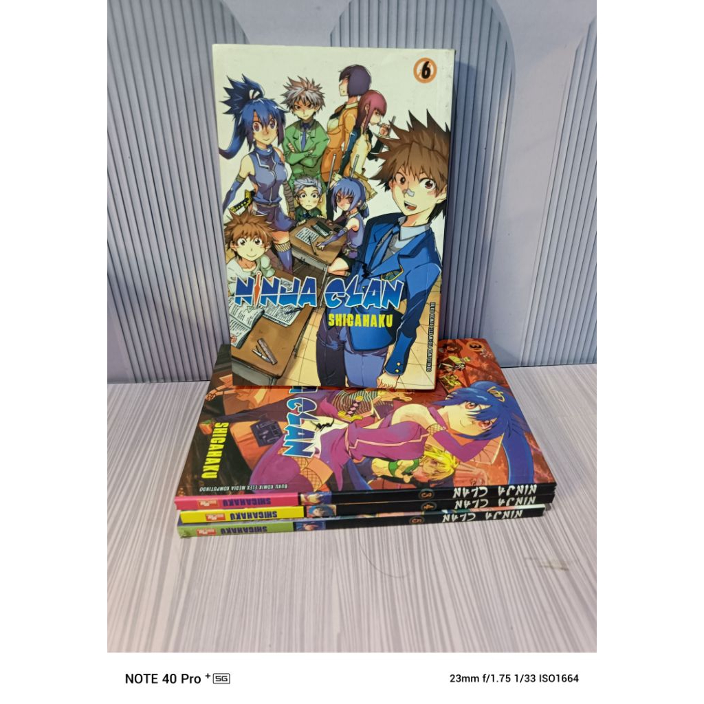 Komik Ninja Clan Cabutan Original Preloved