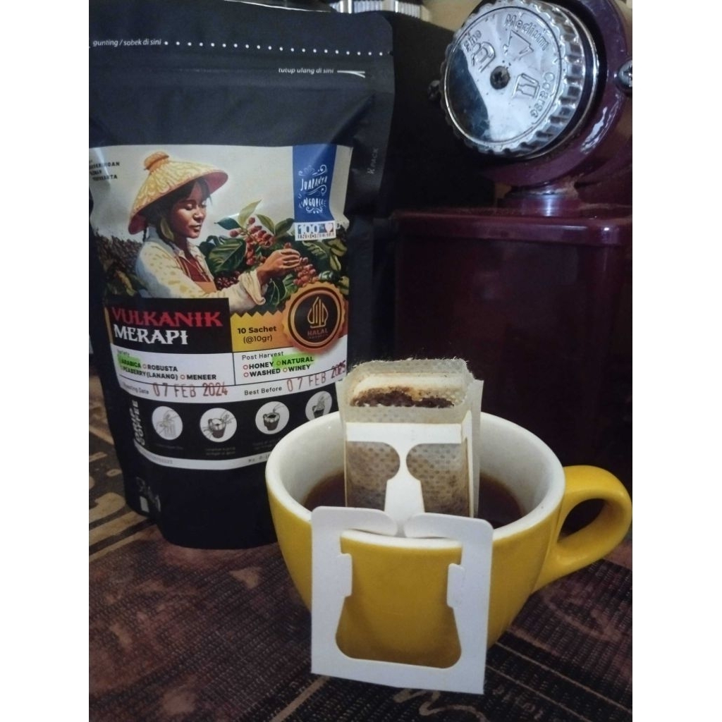 

Female Coffee (Robusta Lanang) (10pcs) - Kopi Vulkanik Merapi