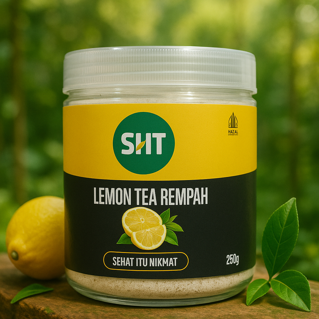 

SHT Lemon Tea Rempah Herbal Teh Sehat Penyegar Tubuh Minuman Tradisional Alami Herbal Alami untuk Daya Tahan Tubuh dan Detox Antioksidan Sehat Menyegarkan |Kaya Manfaat Lancarkan pencernaan Redakan flu ringan batuk masuk angin