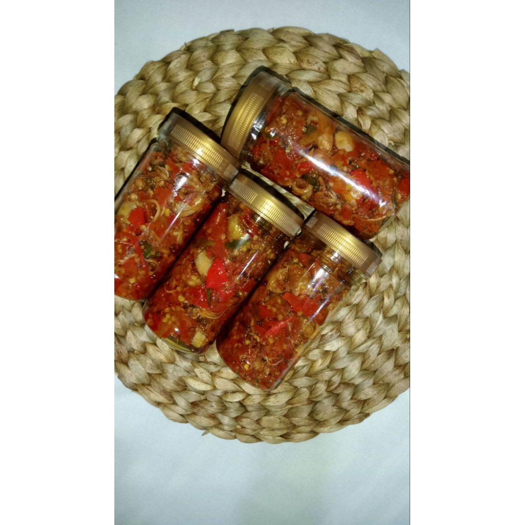 

sambal cumi original | pedas | ekstra pedas