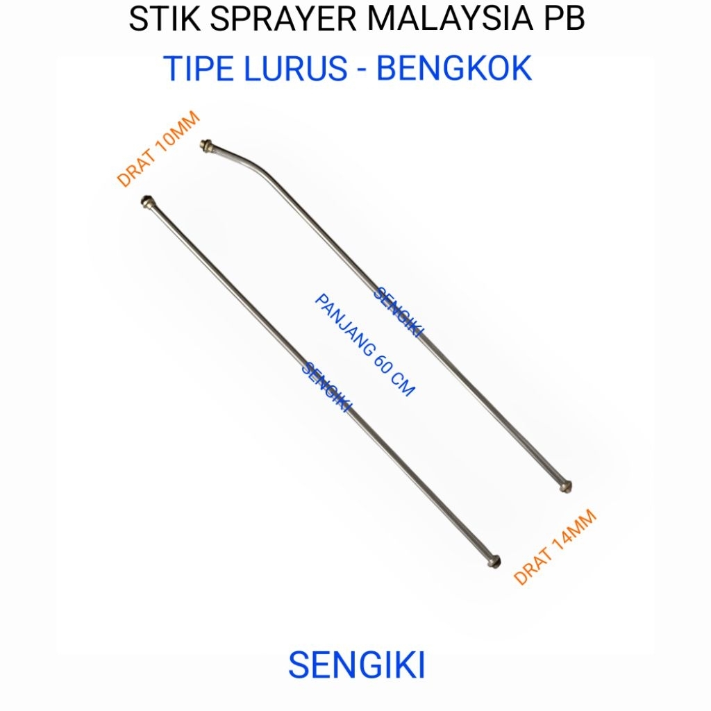 SENGIKI - STIK SPRAYER MALAYSIA PB 16 STIK SPRAYER PB SEMPROT HAMA
