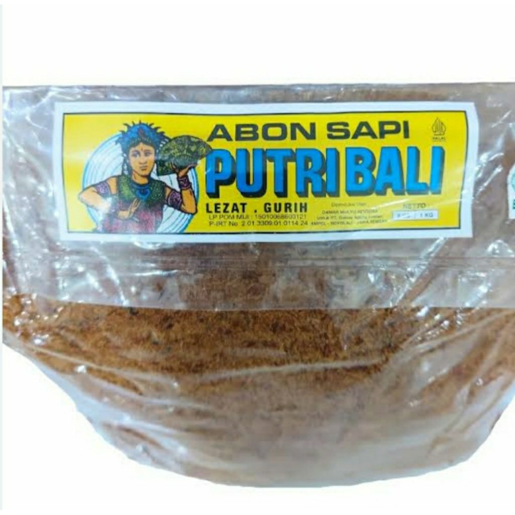 

Abon Cap Putri Bali 1kg